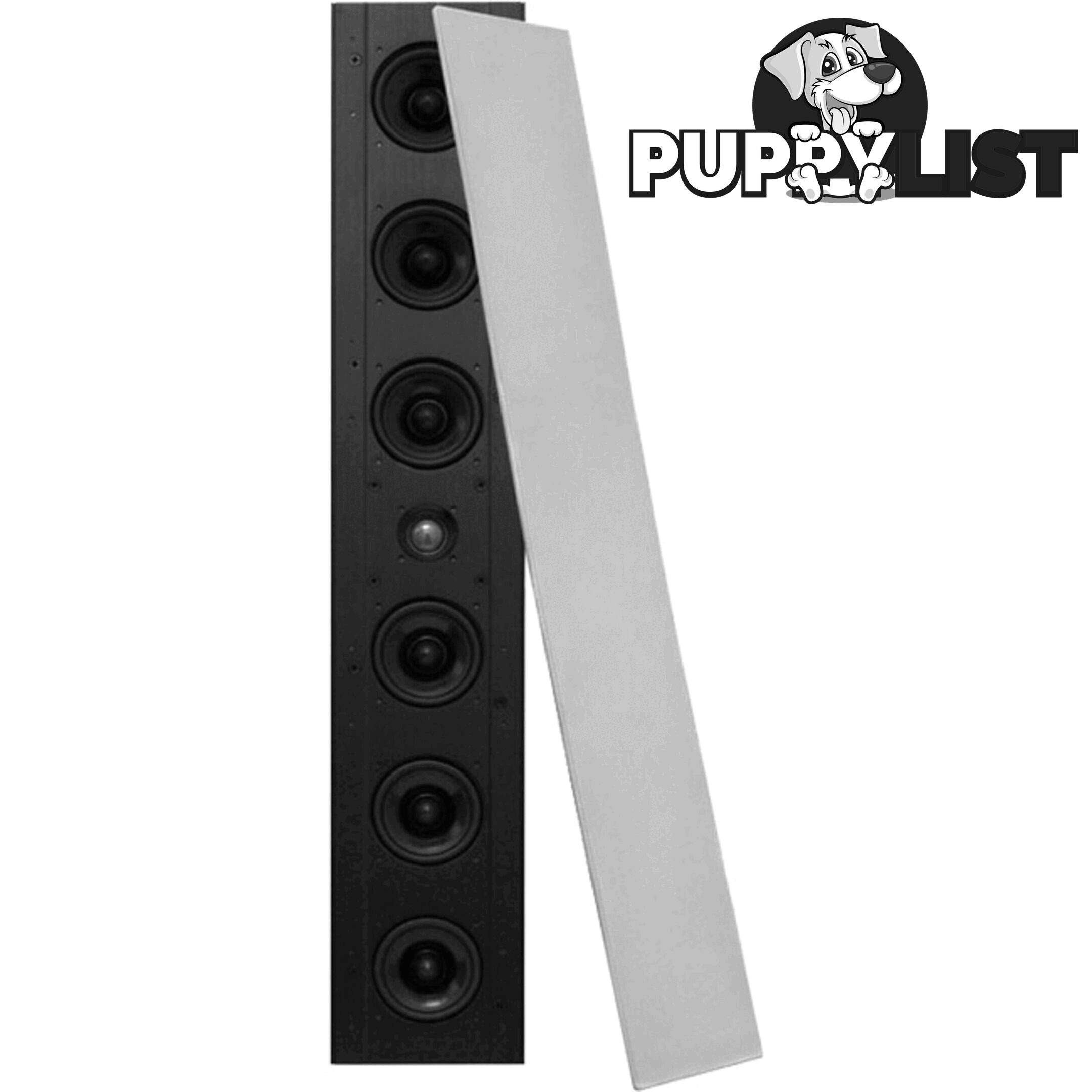 EWSLA63 IN-WALL LINE ARRAY LCR SPEAKER EDGELESS SOLD AS A SINGLE