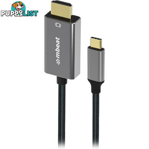 LC7976 1.8M USB-C TO HDMI CABLE 4K TOUGHLINK