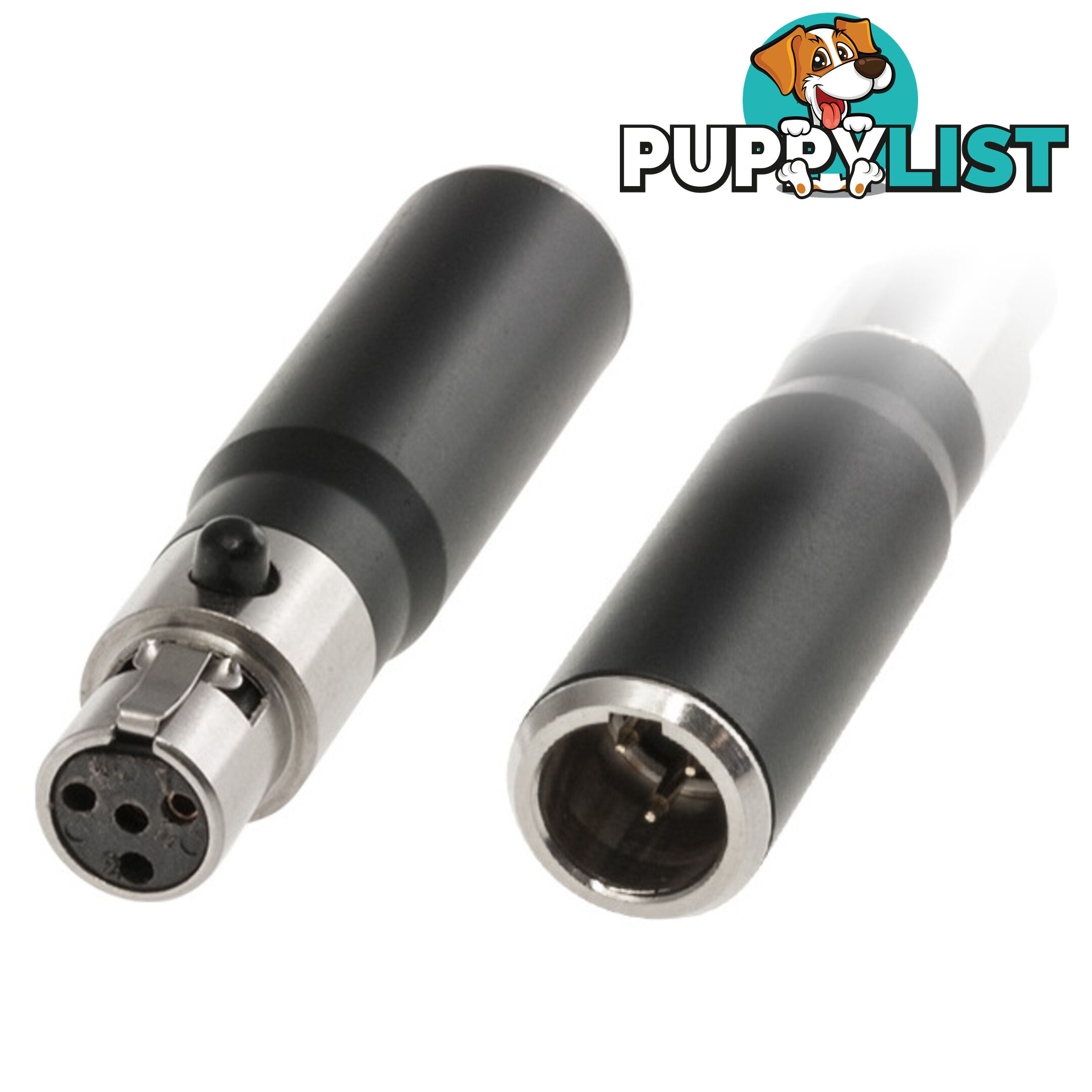 PD4930 MINI XLR 4P TO 3P CONVERTER SHURE TO AKG 4F TO 3M