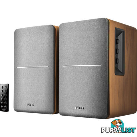 R1280DB-BR 42W BLUETOOTH ACTIVE SPEAKERS BROWN BOOKSHELF OPTICAL