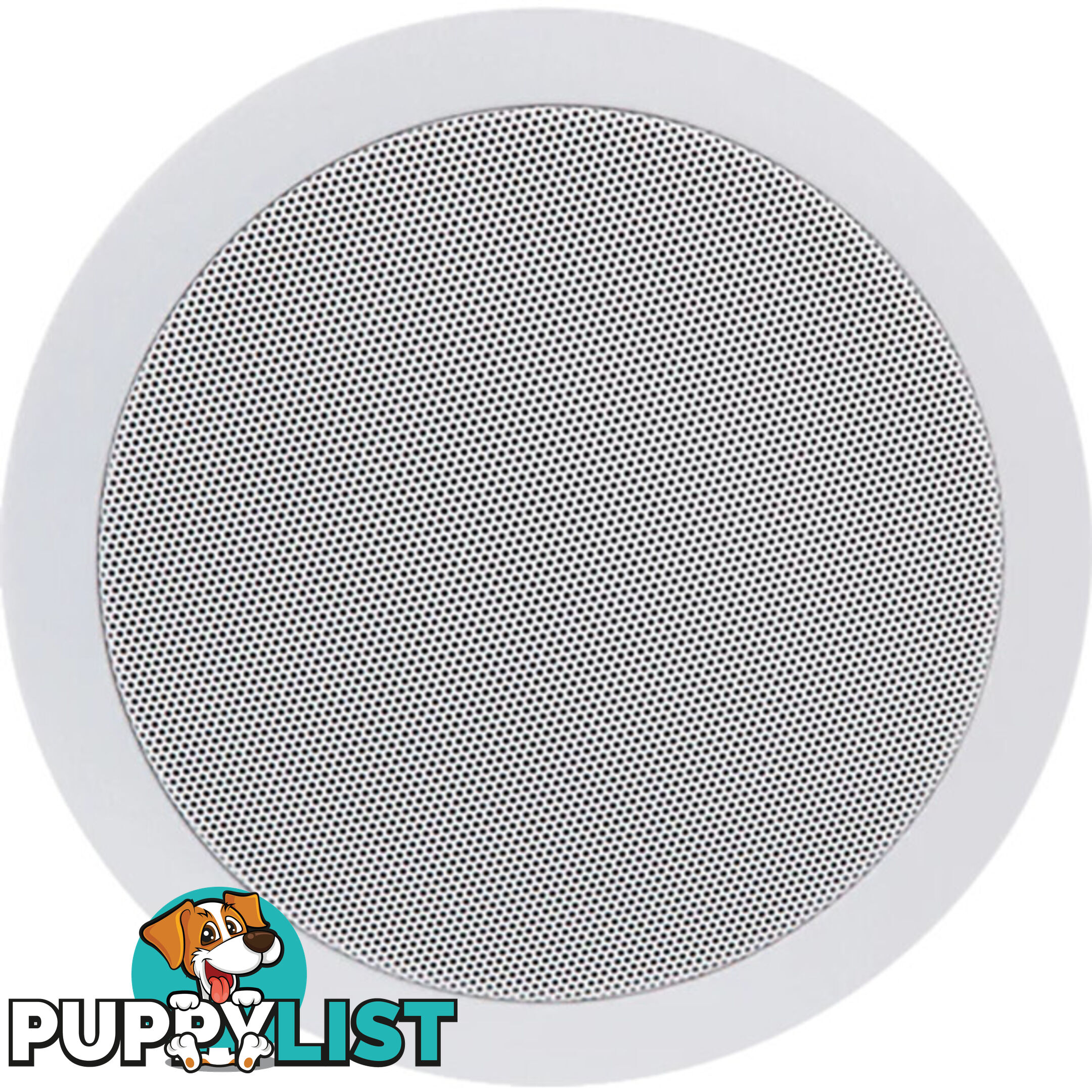 QF6CS 6" 10W 100V CEILING SPEAKER WHITE ABS PLASTIC POWDER COATED GRILL