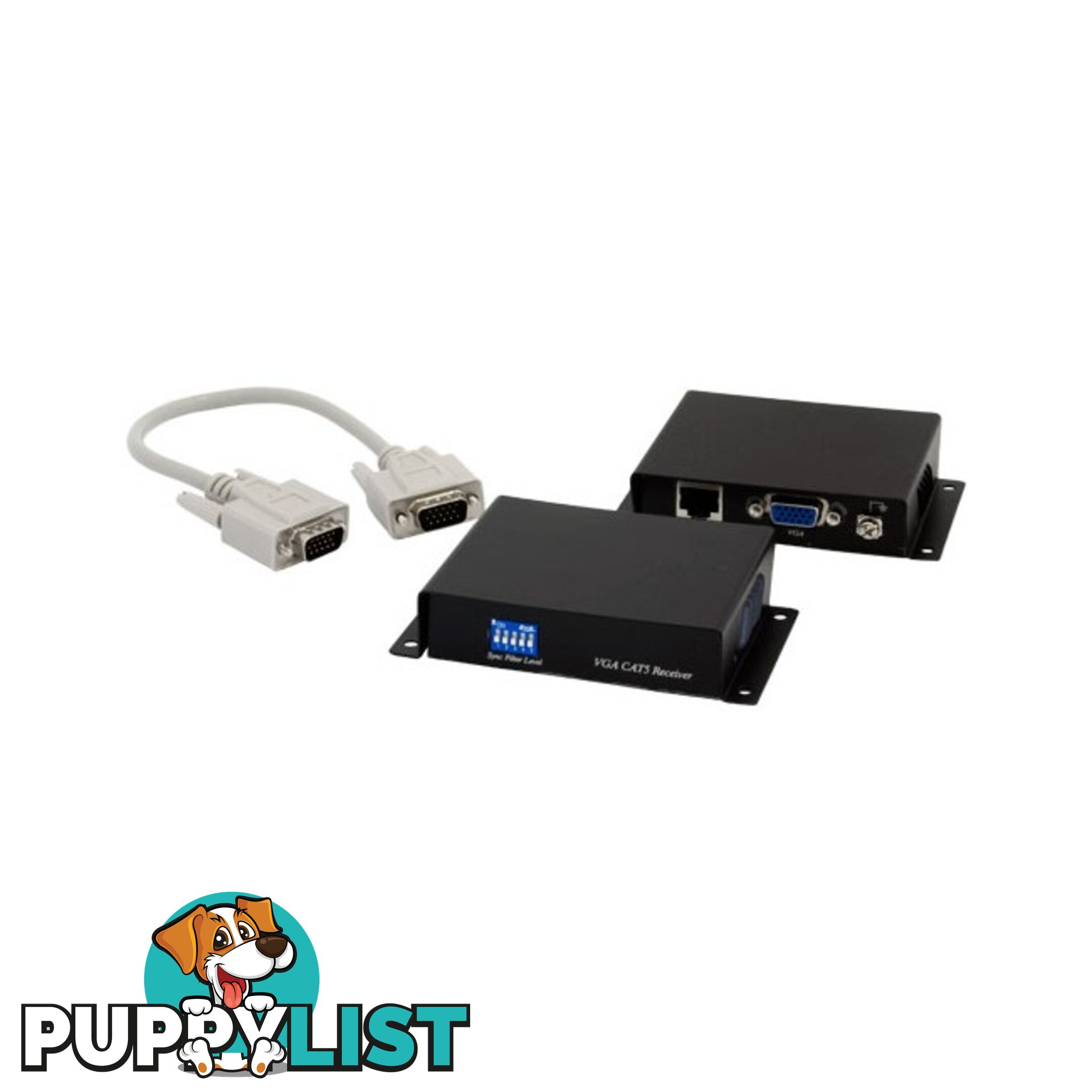 VE01P VGA OVER CAT5 EXTENDER BALUN TTP111VGA