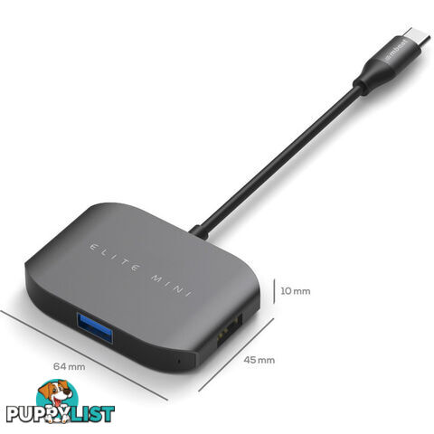 UC27HDM USB-C TO HDMI & USB 3.0 TYPE-C