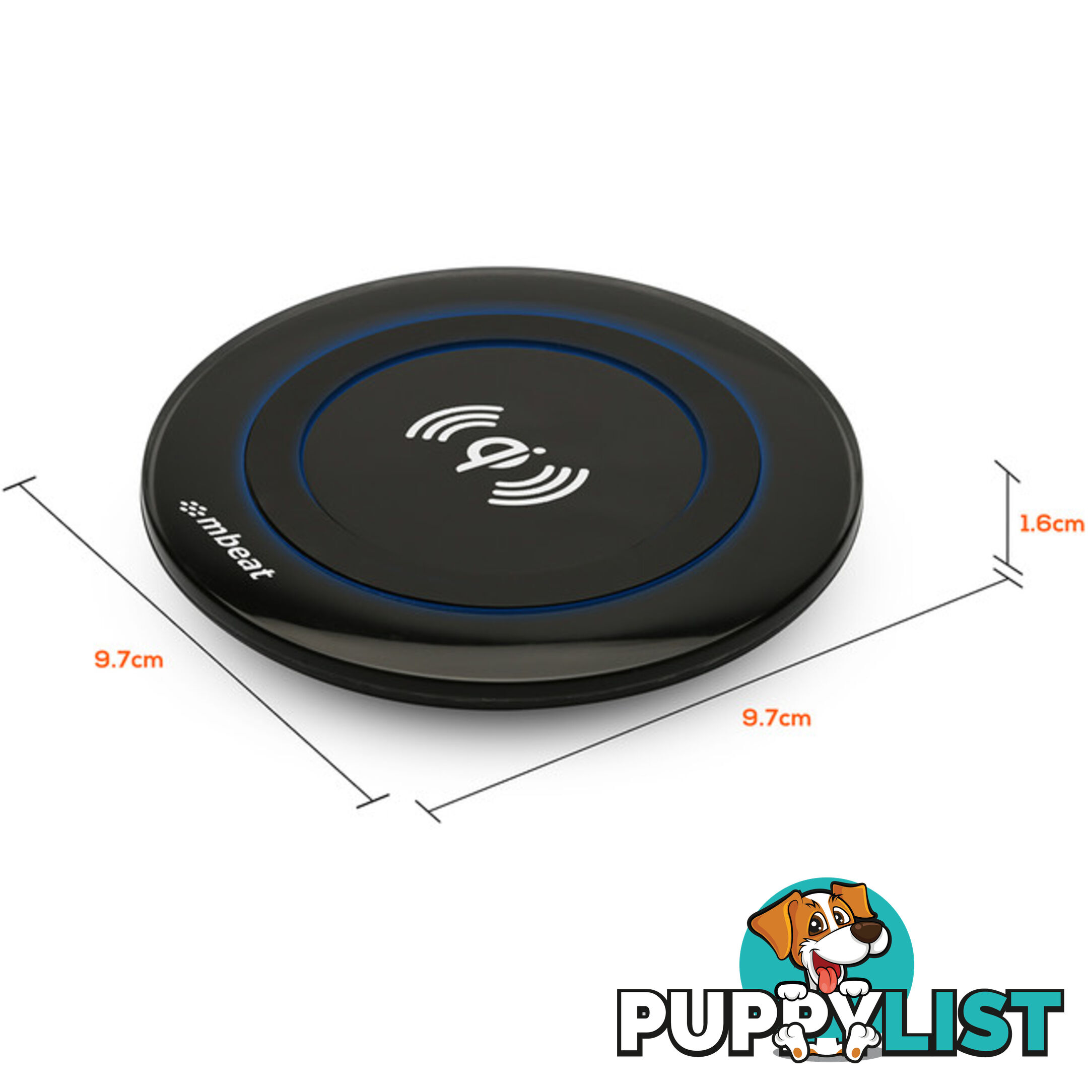 WCS07 10W QI WIRELESS CHARGING PAD GORILLA POWER