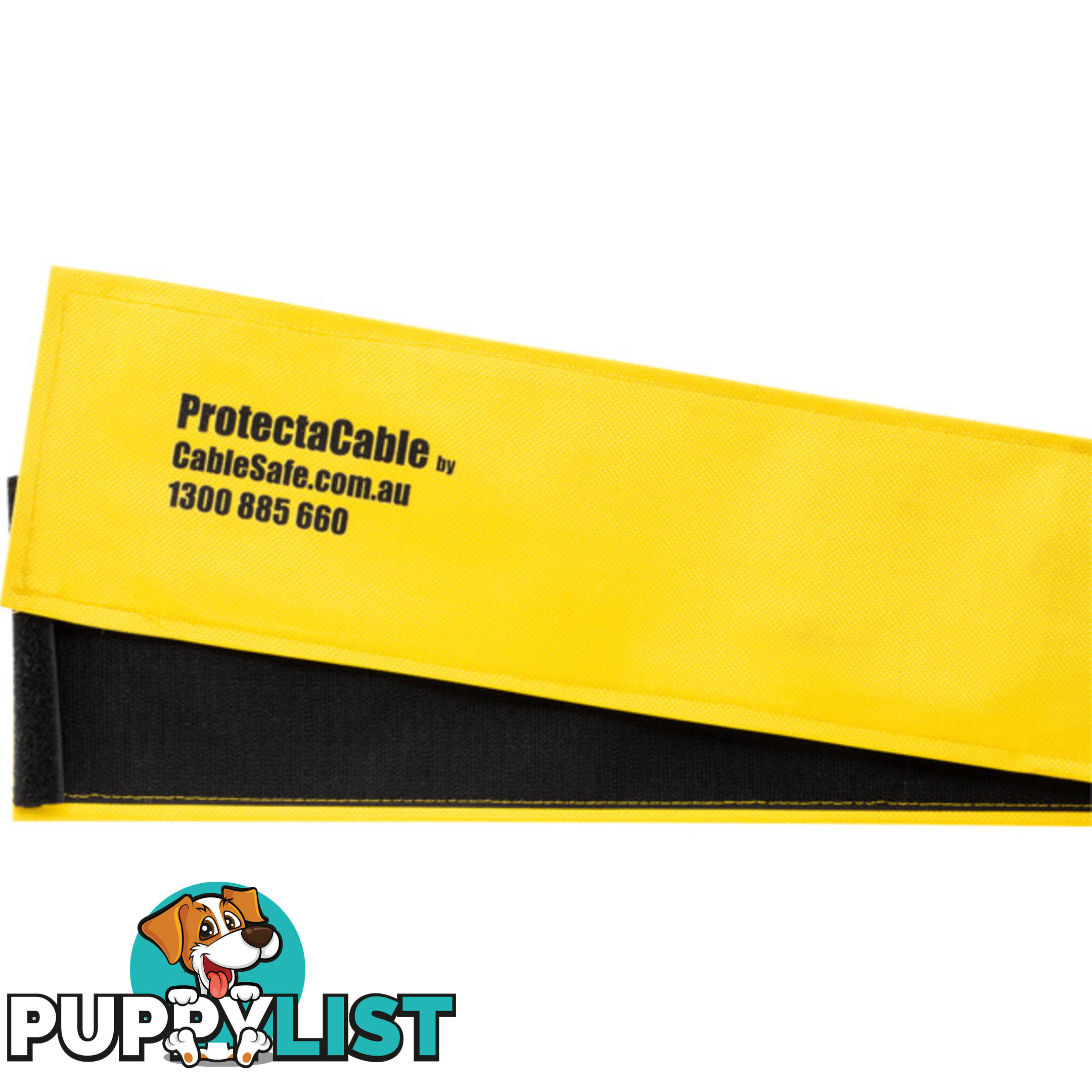 CSPC1Y VELCRO CABLE PROTECTOR - 1M YELLOW - PROTECTACABLE