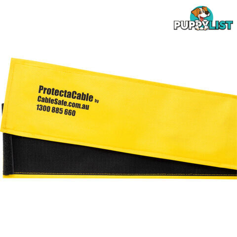 CSPC1Y VELCRO CABLE PROTECTOR - 1M YELLOW - PROTECTACABLE