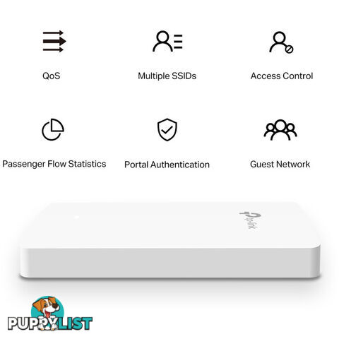 EAP235-WALL AC1200 WALL PLATE ACCESS POINT OMADA MU-MIMO