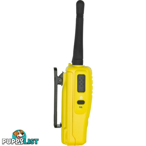 TX6160XY 5W UHF CB HANDHELD YELLOW BASE MODEL