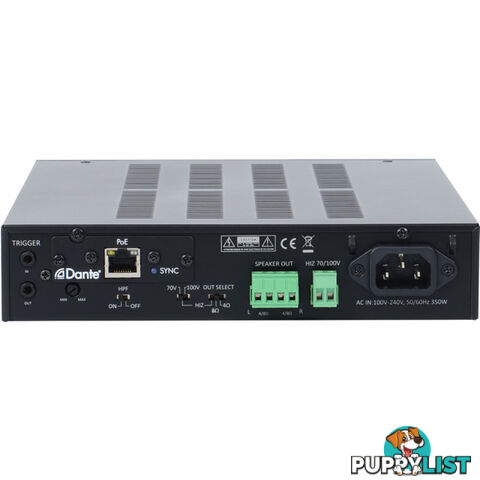 PLA2DI 120W 2CH AMPLIFIER WITH DANTE