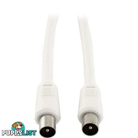 FL59Q-2PPW 2M RG59QUAD PAL FLYLEAD PAL PLUG TO PAL PLUG WHITE