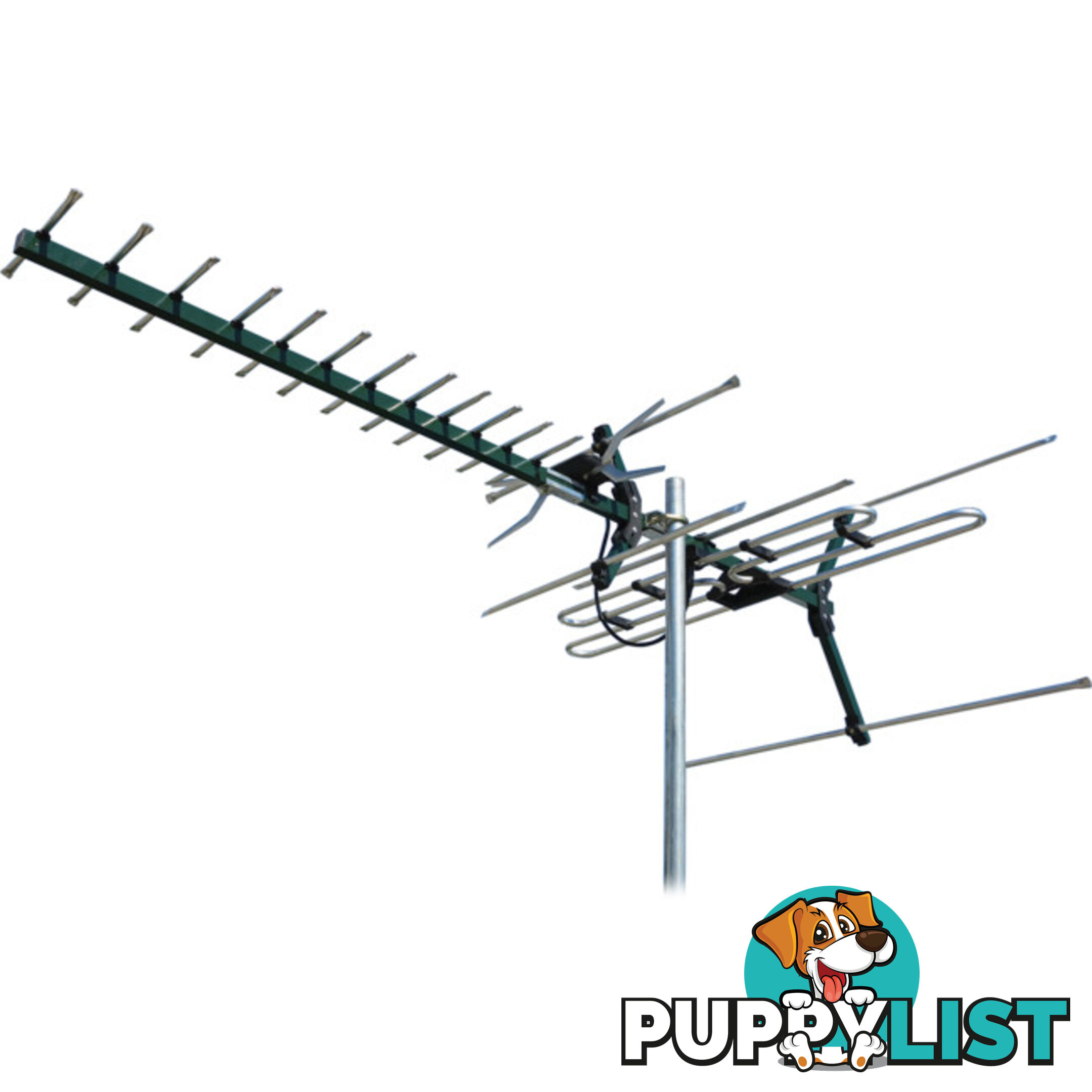 01MM-DC21A 21 ELEMENT UHF VHF ANTENNA (6-12 28-40) MATCHMASTER DC21A