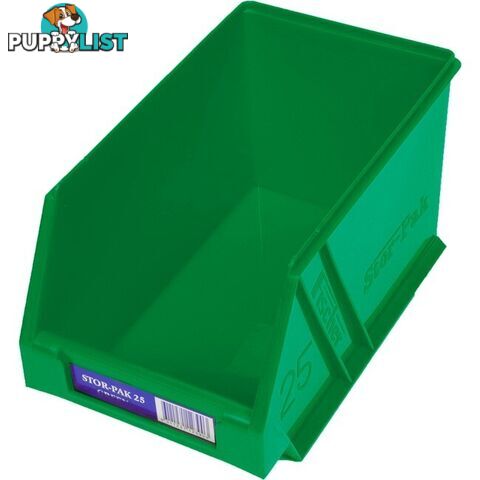 STB25G REGULAR STORAGE DRAWER GREEN STOR-PAK CONTAINERS