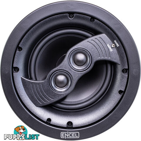 EC6S 100W SINGLE STEREO 6.5" 2 WAY IN-CEILING SPEAKER ADJUSTABLE TWEETERS