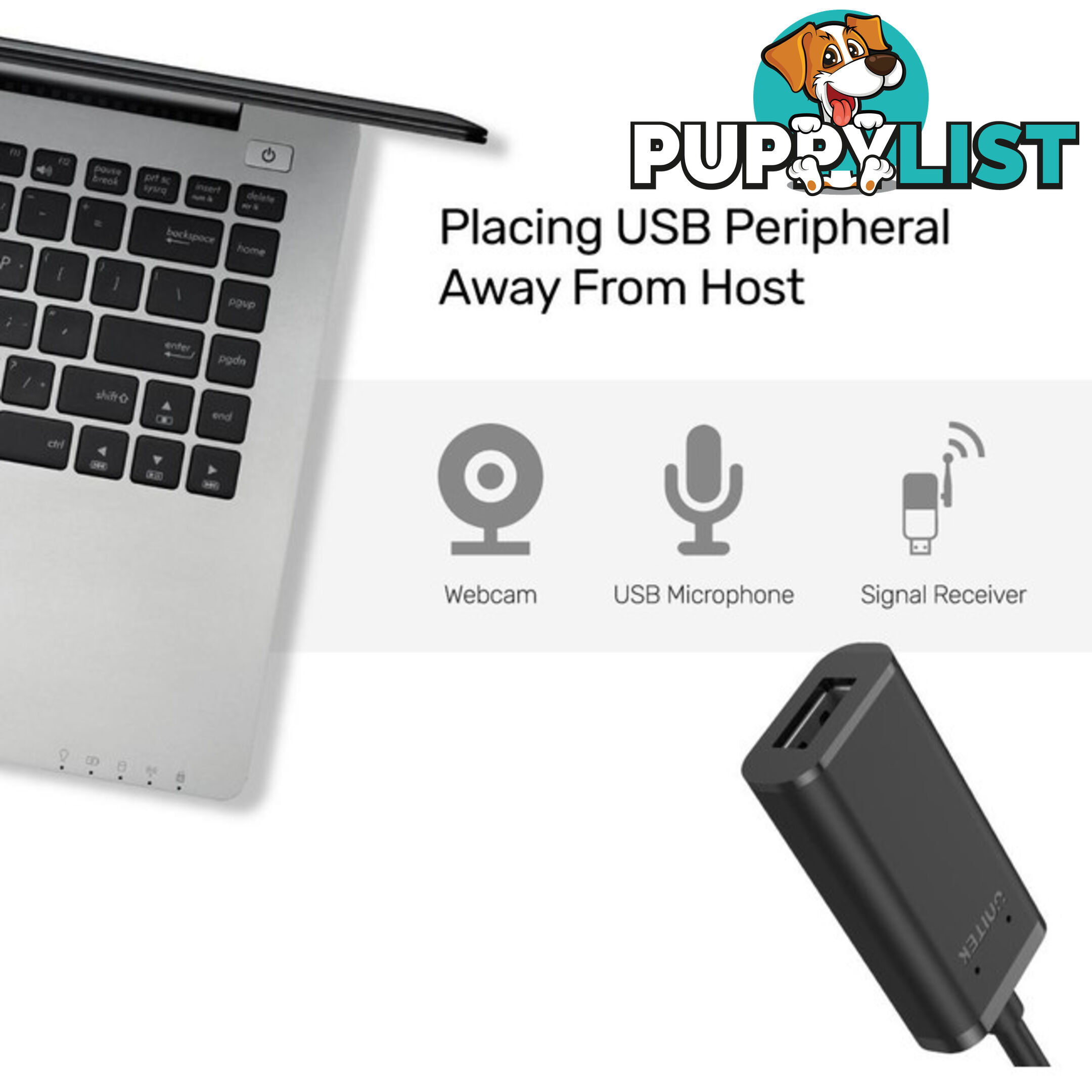 Y278 10M USB2.0 ACTIVE EXT LEAD