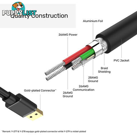 Y278 10M USB2.0 ACTIVE EXT LEAD