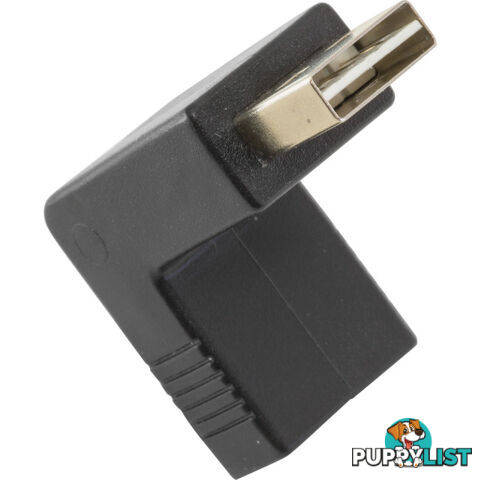 PA2311 USB 2.0 RIGHT-ANGLE ADAPTOR DOUBLE SIDED A PLUG TO SOCKET