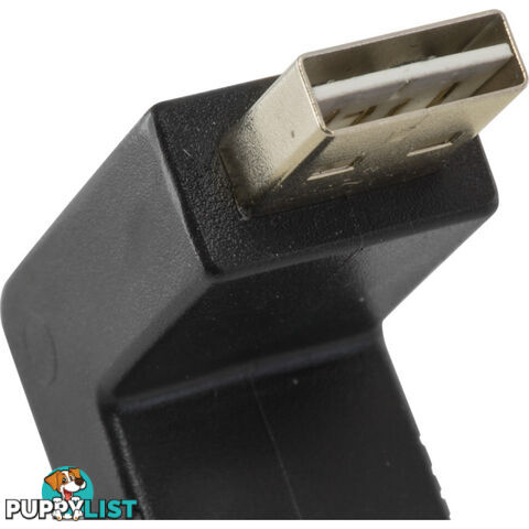 PA2311 USB 2.0 RIGHT-ANGLE ADAPTOR DOUBLE SIDED A PLUG TO SOCKET