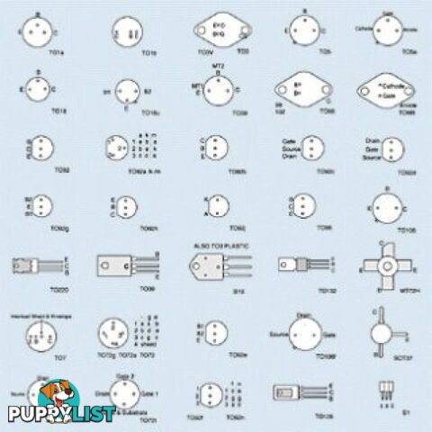 BC317 NPN .15A 50V .35W T092