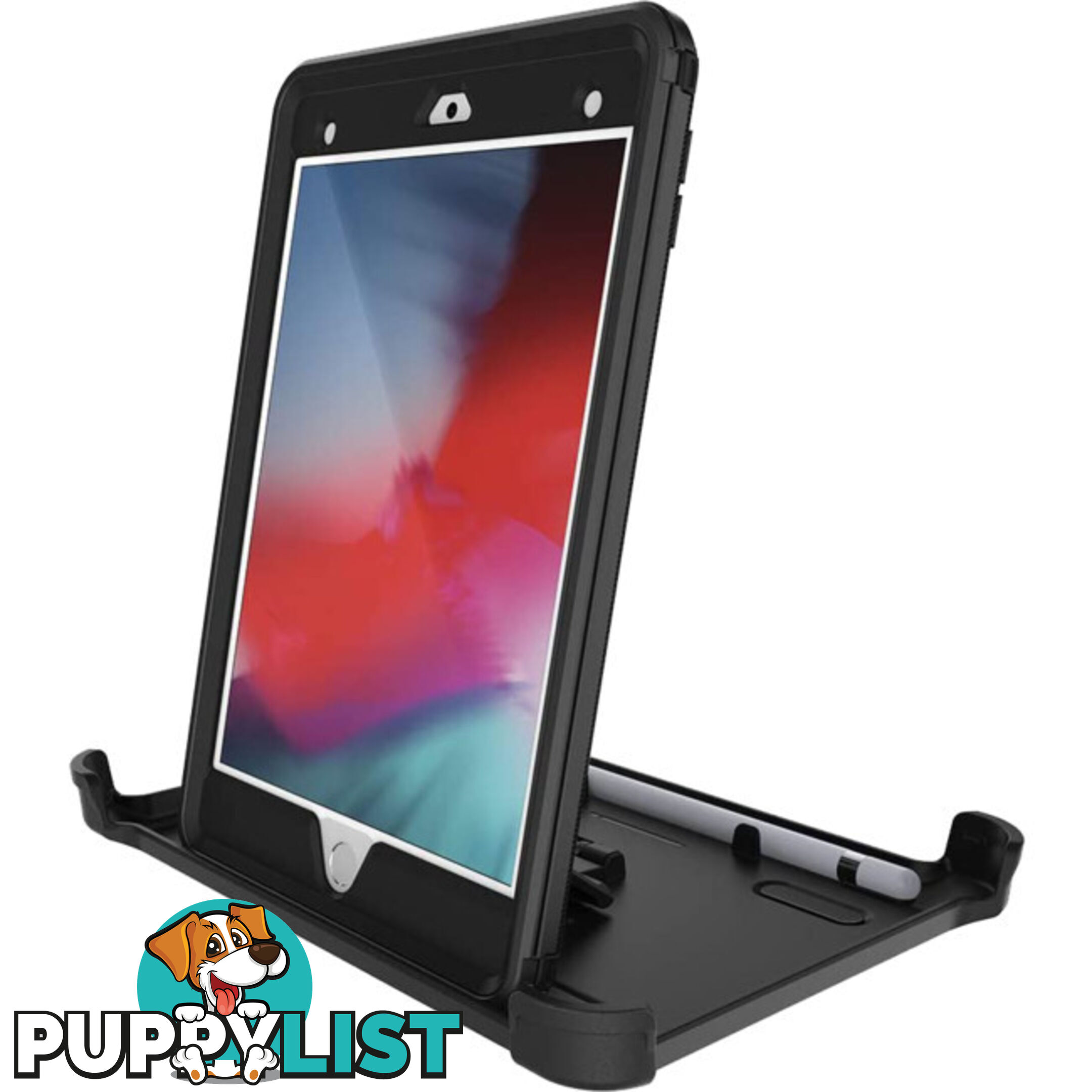 IPDMDB IPAD MINI GEN5 CASE BLACK DEFENDER SERIES