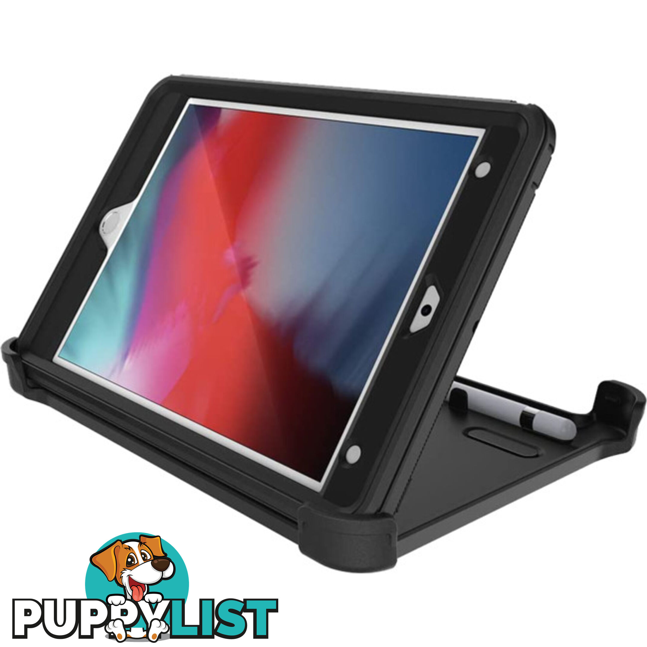 IPDMDB IPAD MINI GEN5 CASE BLACK DEFENDER SERIES