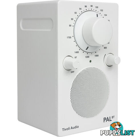 PALBT-WHT BLUETOOTH / FM / AM PORTABLE RADIO - WHITE