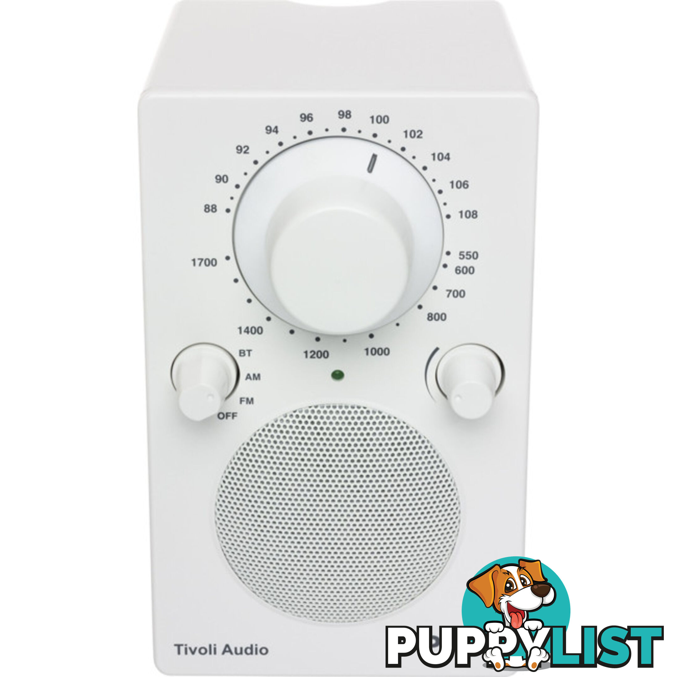 PALBT-WHT BLUETOOTH / FM / AM PORTABLE RADIO - WHITE