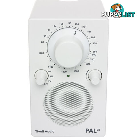 PALBT-WHT BLUETOOTH / FM / AM PORTABLE RADIO - WHITE