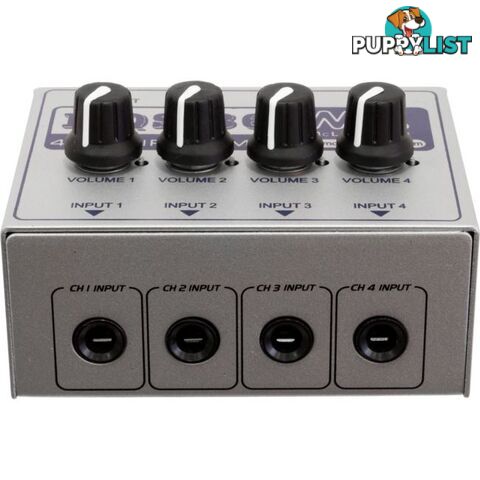 MQS36 4CH PASSIVE MIXER LINE OR INSTRUMENT LEVEL