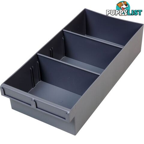 1H025 400MM LARGE SPARE PARTS TRAY GREY DRAWER WITH DIVIDERS