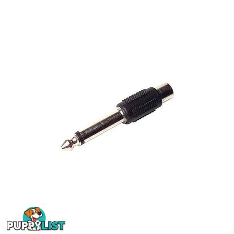 PA1532 6.3MM MONO PLUG TO RCA SOCKET ADAPTOR