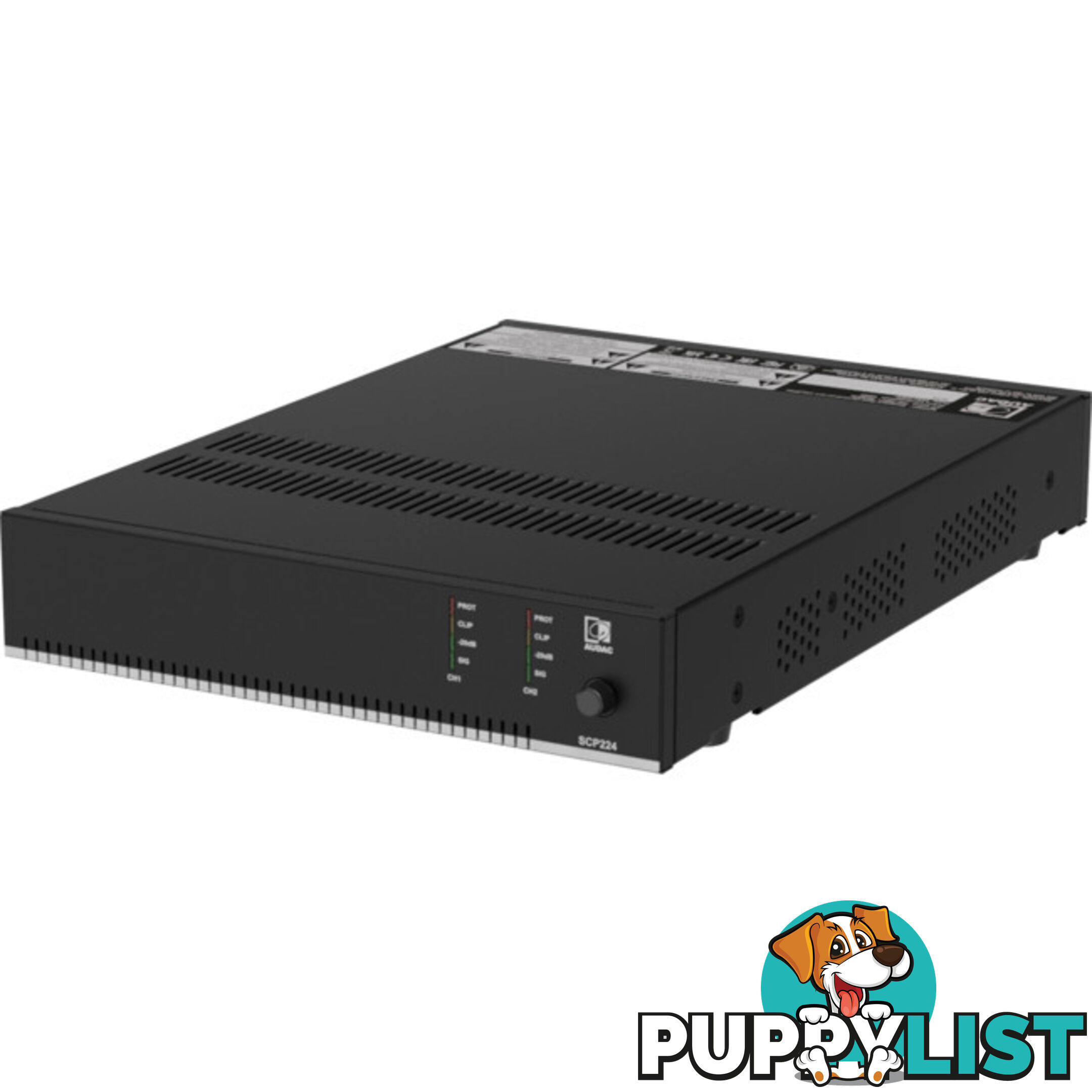 SCP224 COMPACT DUAL CHANNEL POWER AMPLIFIER 2 X 240W STEREO AT 4 OHM 1 X 480W AT 100V