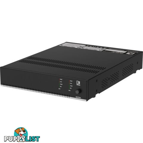 SCP224 COMPACT DUAL CHANNEL POWER AMPLIFIER 2 X 240W STEREO AT 4 OHM 1 X 480W AT 100V