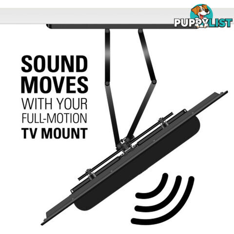 WSSBM1B2 SANUS HEIGHT ADJUSTABLE SOUNDBAR MOUNT FOR SONOS BEAM