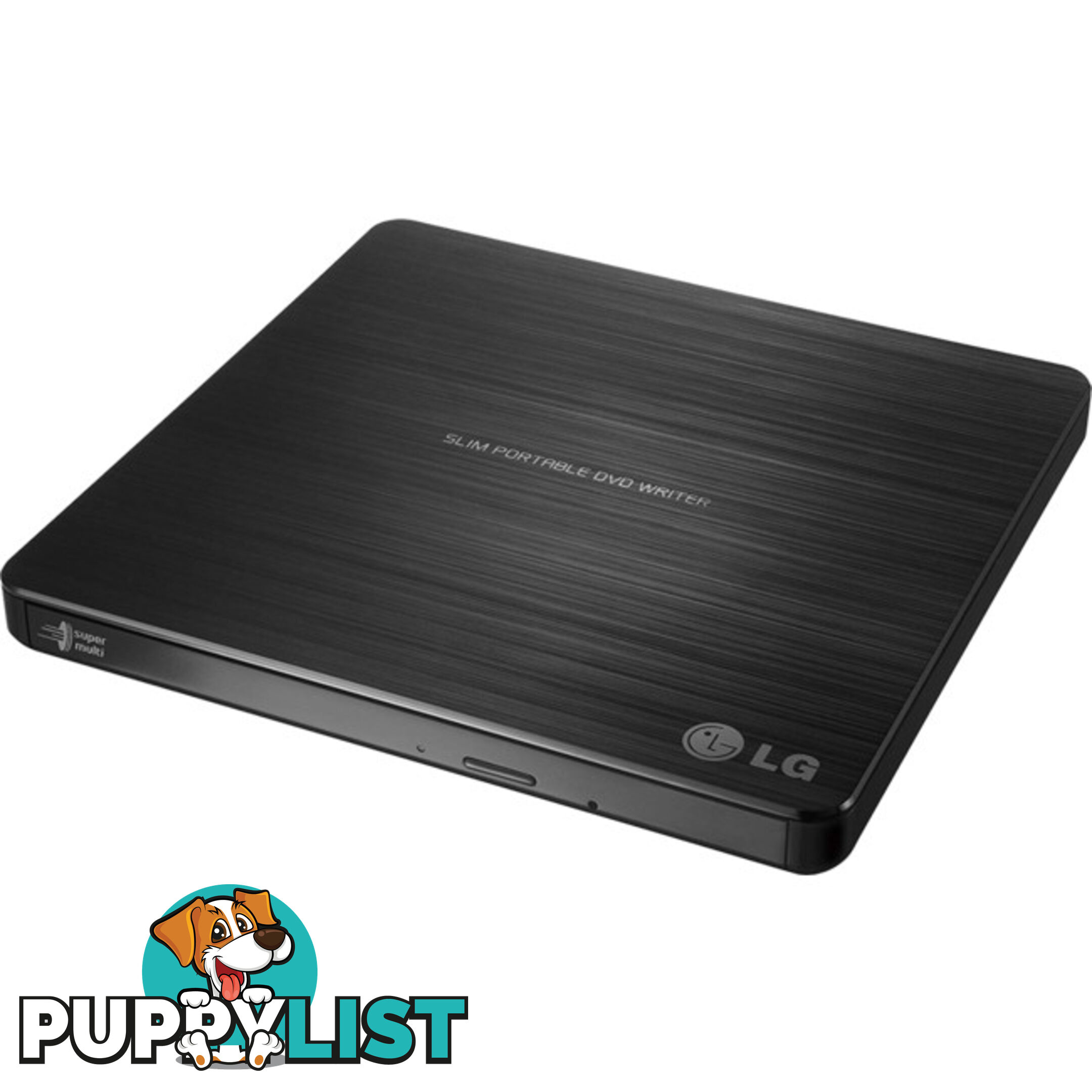 GP60NB50 LG SLIM EXTERNAL DVD BURNER 8X DVD, 24X CD, USB2.0