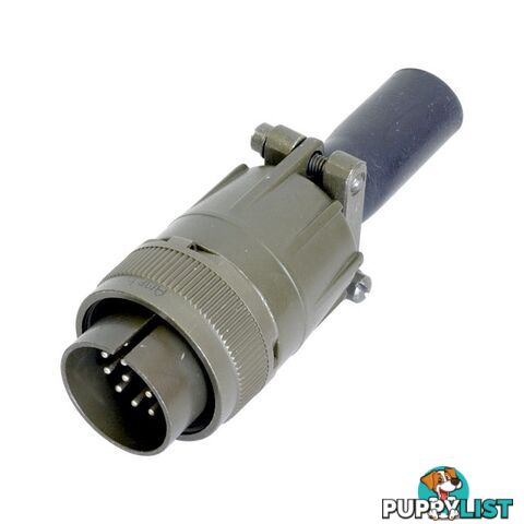 PW4675 17 PIN INLINE PLUG MS97 MILITARY STYLE