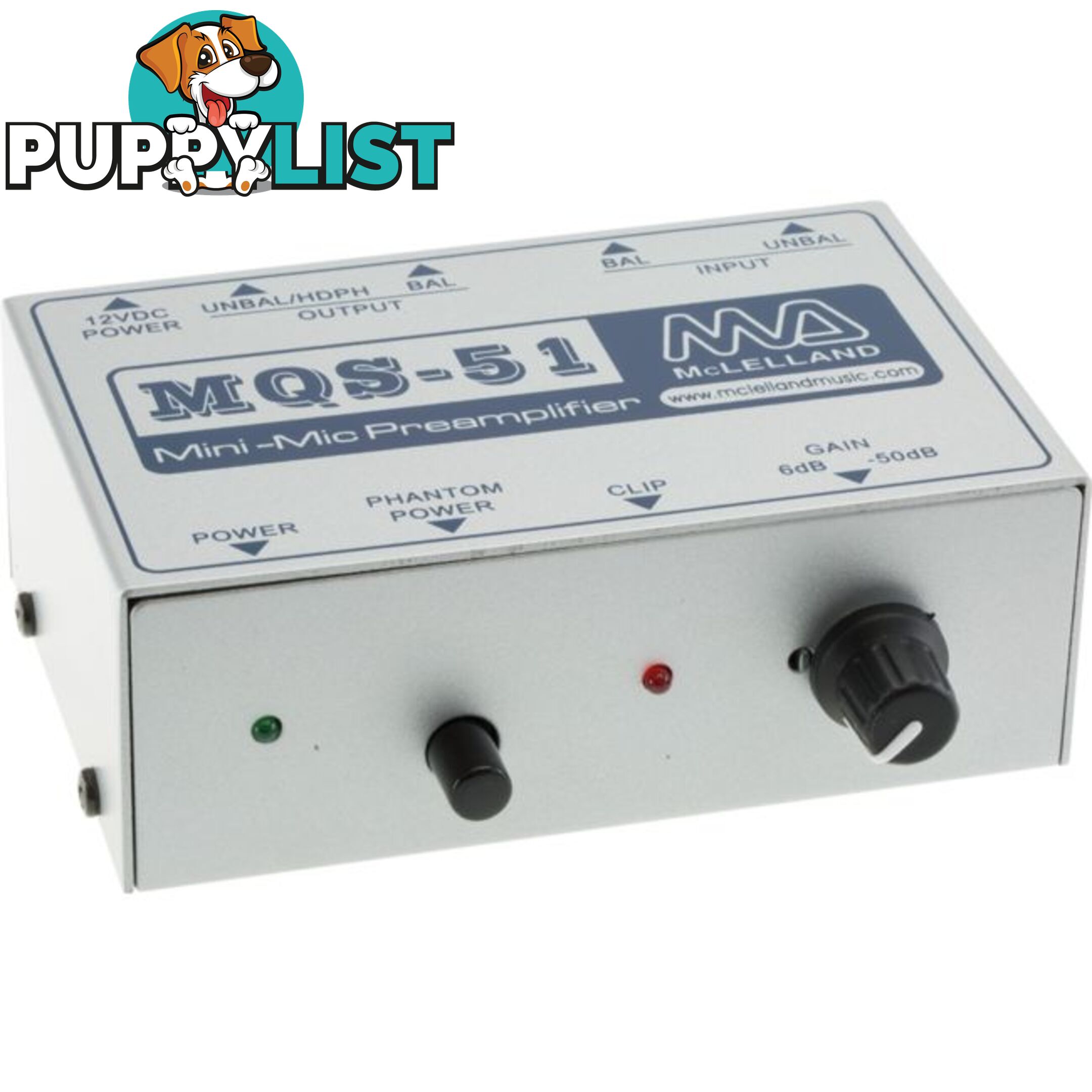 MQS51 MINI MIC PREAMPLIFIER