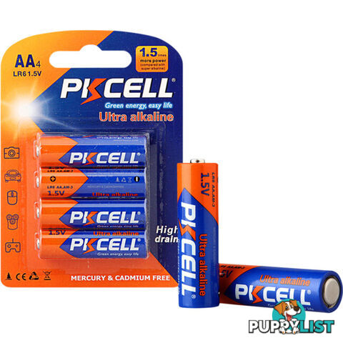 PKAL4PAA 1.5V ULTRA ALKALINE AA BATTERY 4PK LR6 ULTRA DIGITAL