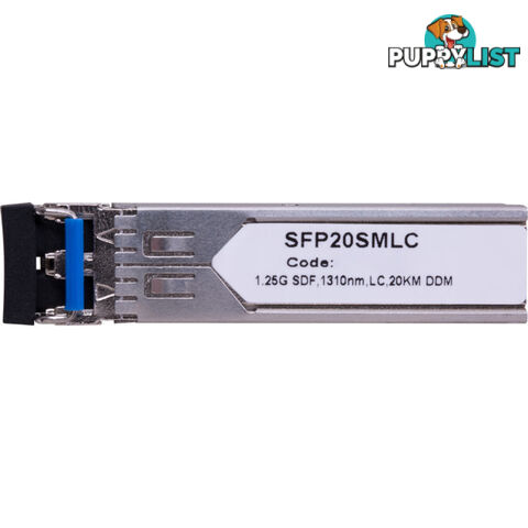 SFP20SMLC 1.25G SFP SM LC 20KM MODULE DUAL FIBRE 1310NM