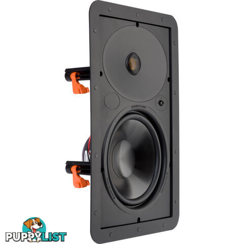 W180 8" 2 WAY IN WALL SPEAKER MMP11 BASS AND C-CAM TWEETER