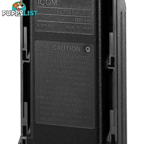 BP240 6X AAA CELL SPARE BATTERY PACK SUITS ICF33G ICOM