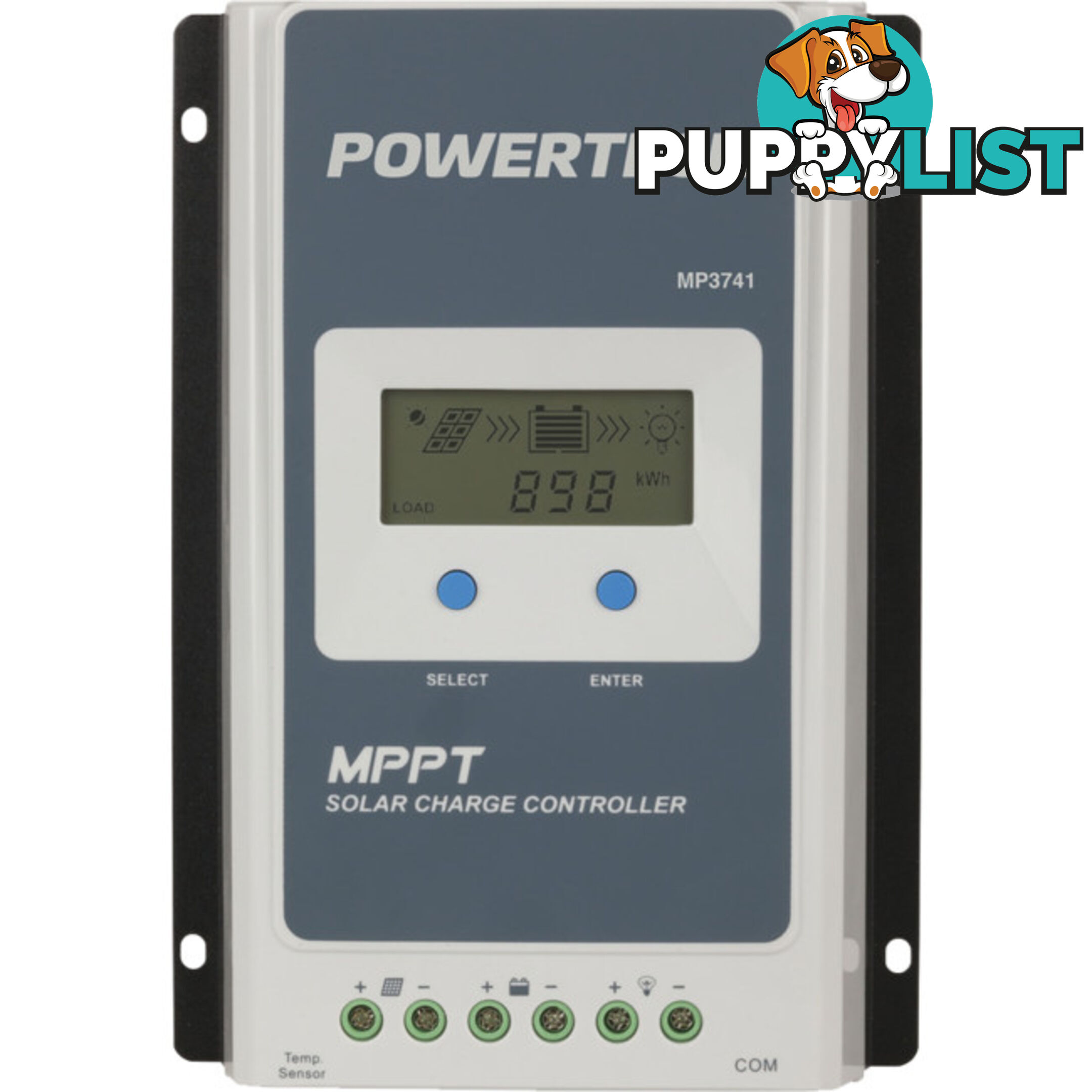 MP3741 20AMP SOLAR CHARGER CONTROLLER MPPT SLA LITHIUM BATTERIES