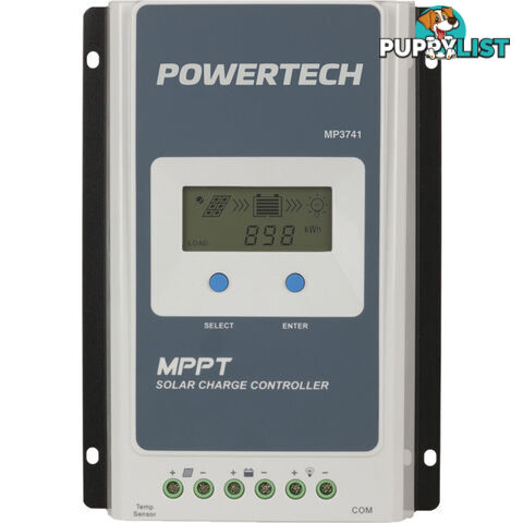 MP3741 20AMP SOLAR CHARGER CONTROLLER MPPT SLA LITHIUM BATTERIES