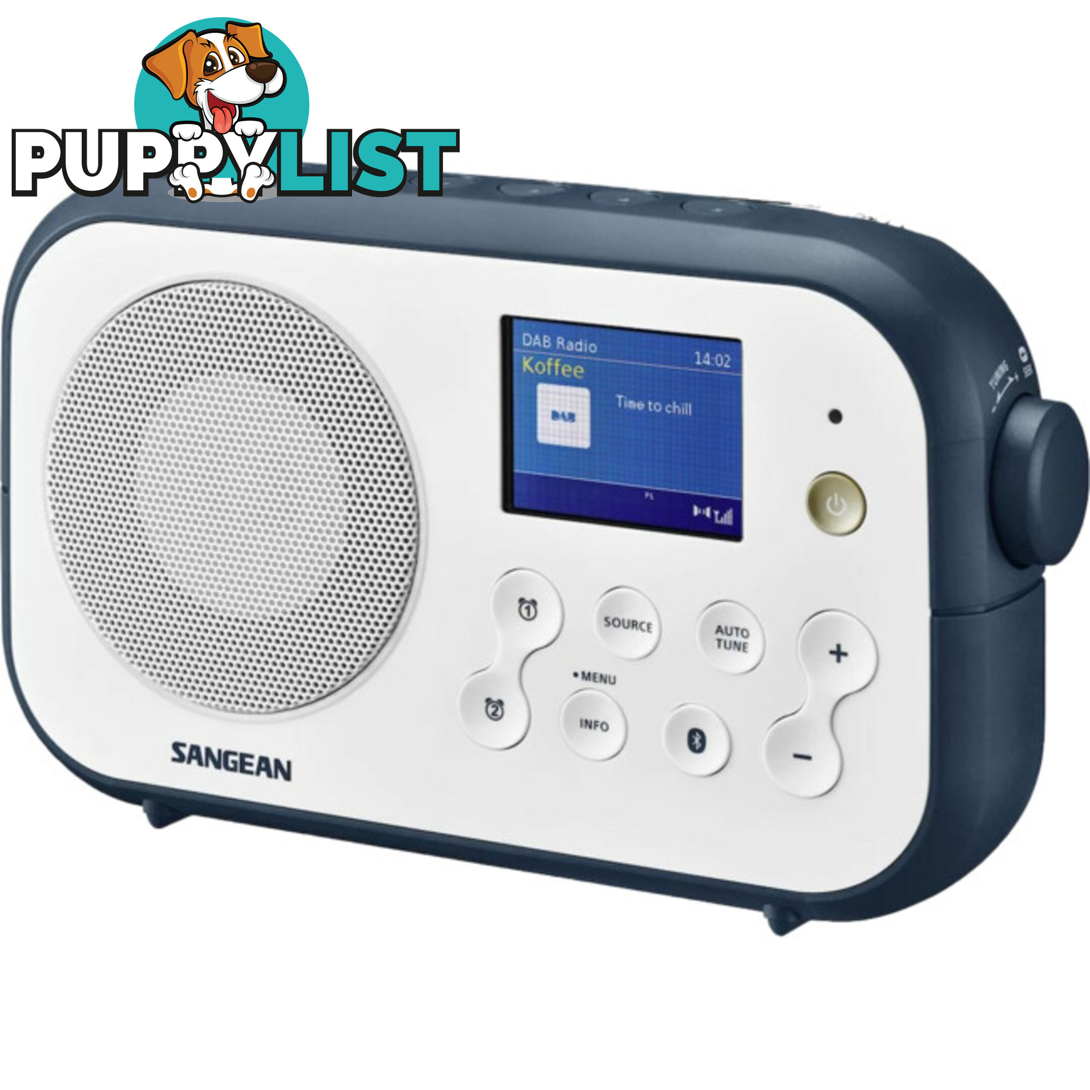 DPR42BTIB SANGEAN DAB+ FM PORTABLE RADIO WITH BLUETOOTH