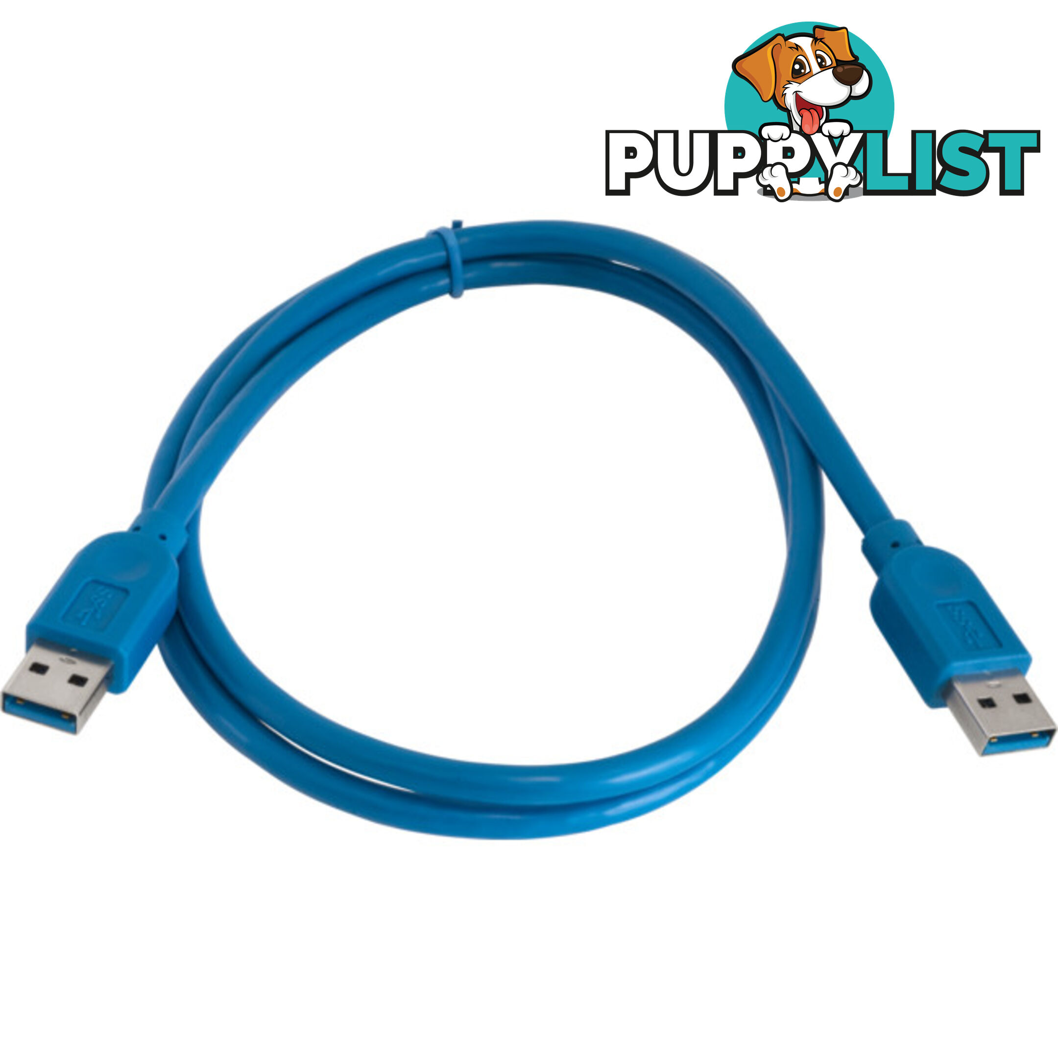 LC7251 USB3.0 USB-A PLUG TO PLUG - 1M LEAD