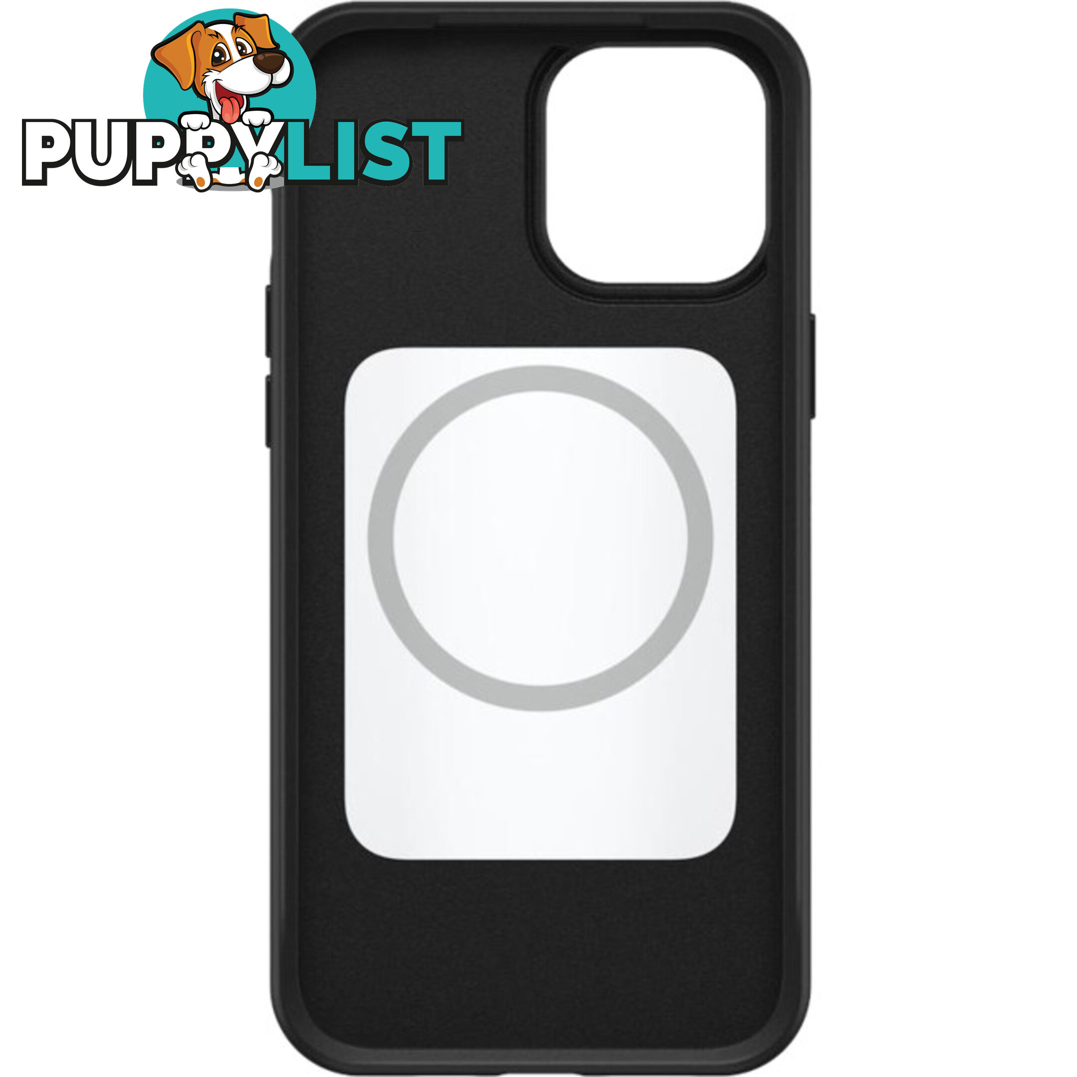 IPH12PMSMB IPHONE 12 PRO MAX CASE BLACK MAGSAFE SYMMETRY SERIES+