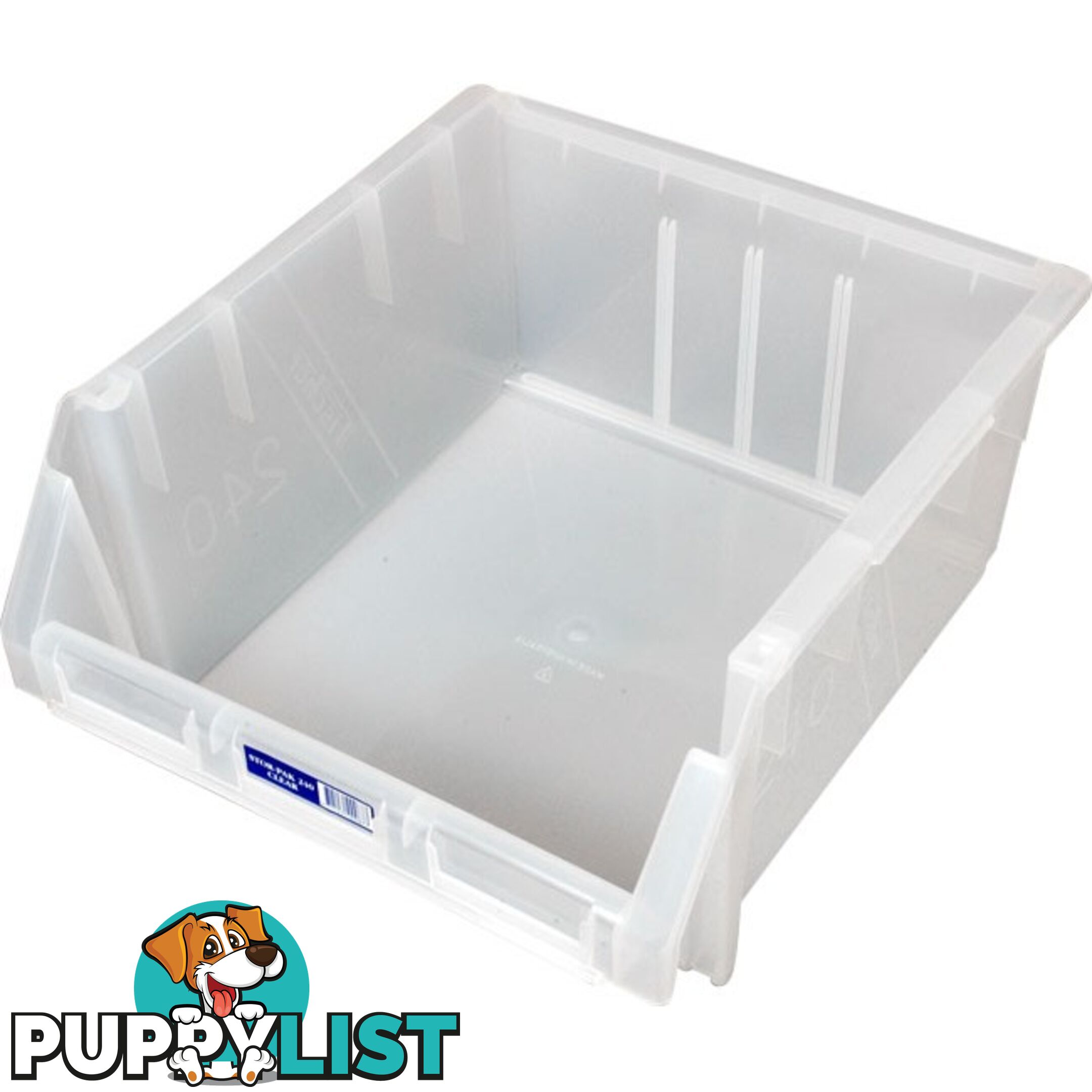 STB240CL EXTRA LARGE PARTS DRAWER CLEAR STOR-PAK CONTAINERS