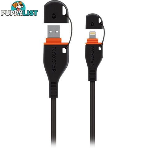 LC7382 WATERPROOF LIGHTNING USB 1.2M ECOXCABLE