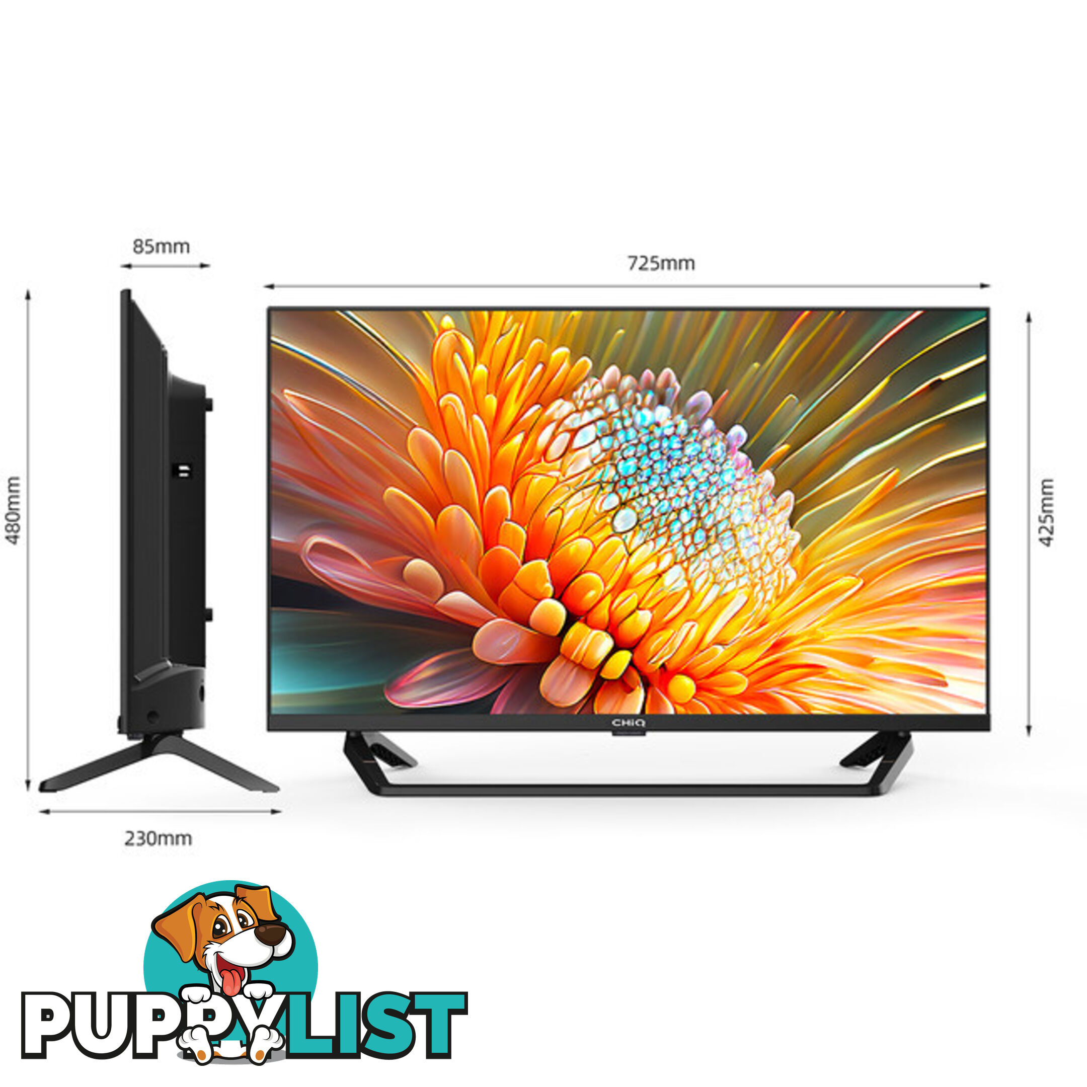 L32G7PG 32" LED HD GOOGLE TV FRAMELESS