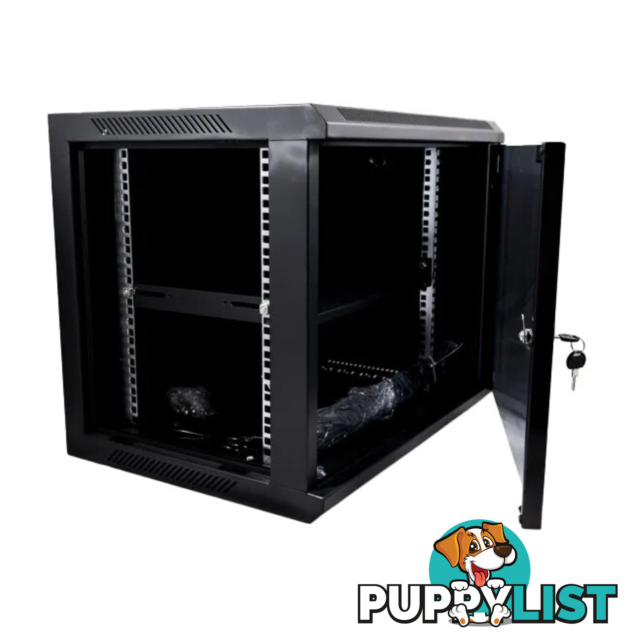 CABTWM6454BK 19" 4RU WALL MOUNT CABINET 600W X 450D