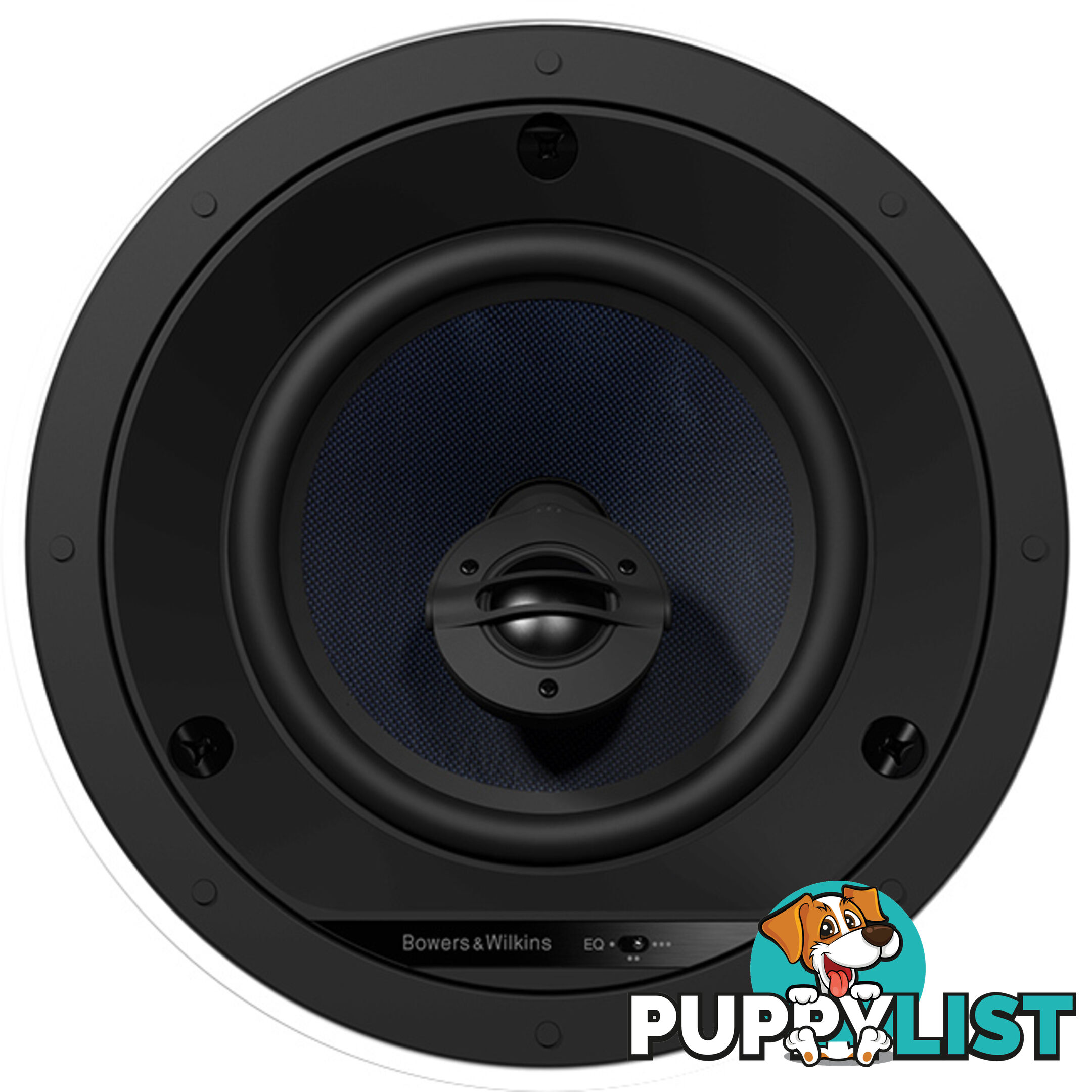 CCM662 6" 150W 2 WAY CEILING SPEAKER WITH NAUTILUS TWEETER B&W